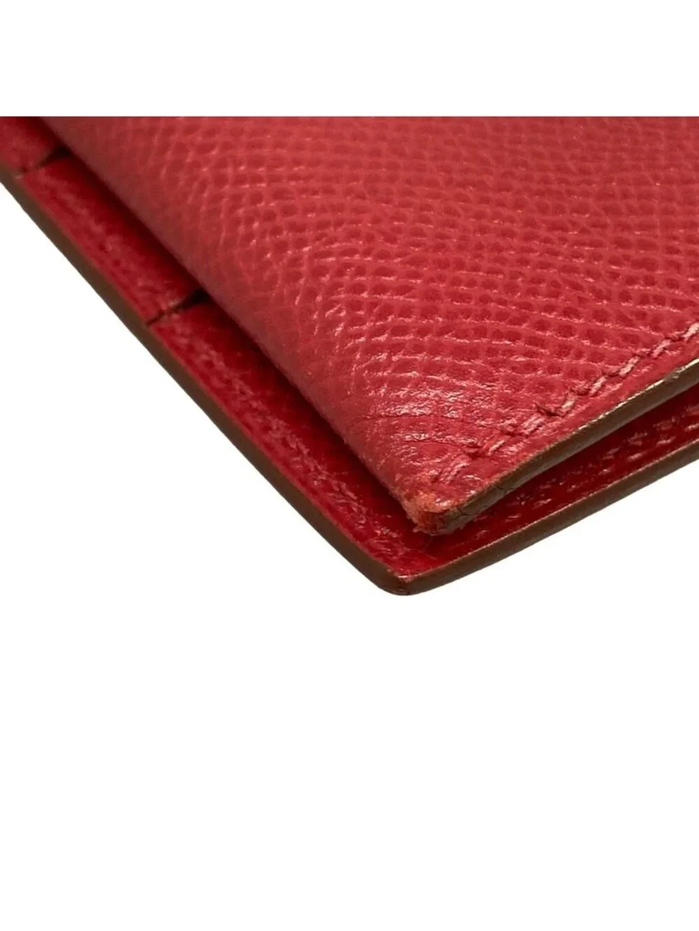 Hermes Wallet Bearn Ruby Previous Model Gold
